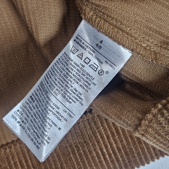 Gap Corduroy Mini Skirt‎ Womens Size 4 Tan - Picture 5 of 6